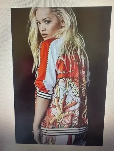 Chaqueta deportiva Adidas estampada colorida - miniatura 2
