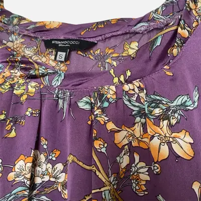 Blusa floral Stefano Cocci - miniatura 2