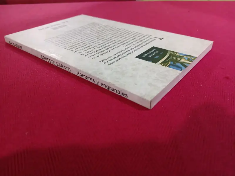 Libro 'Hombres y Engranajes' de Ernesto Sabato - 5