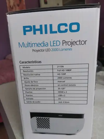 Proyector LED Philco 2115N 2000 lúmenes - miniatura 2