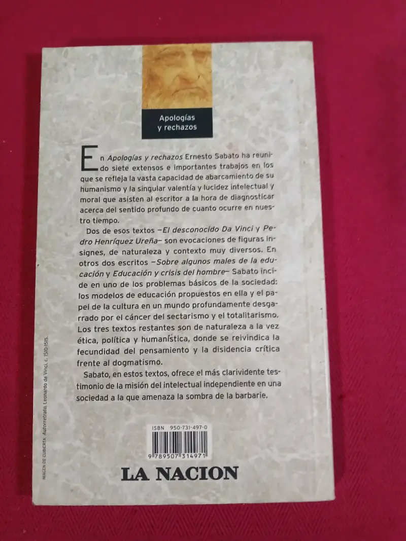 Libro 'Apologías y Rechazos' de Ernesto Sabato - 6