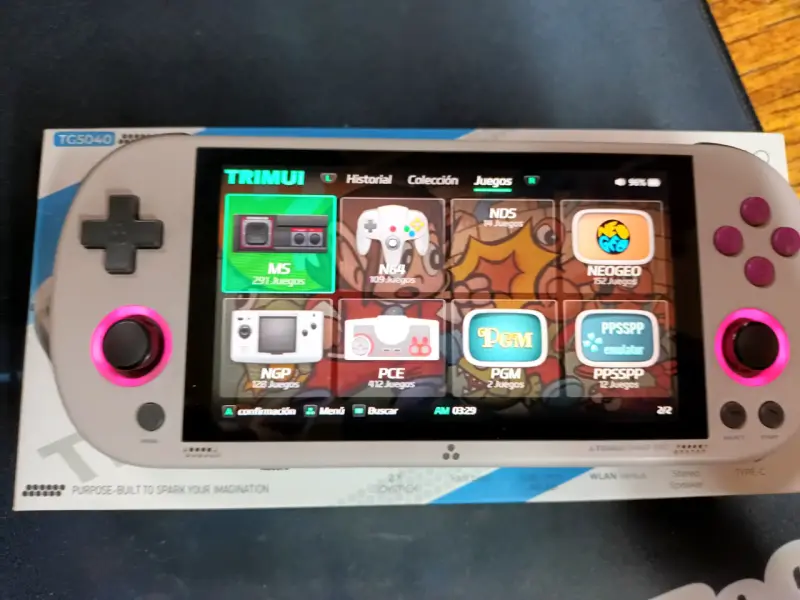 Consola portátil Trimui Smart Pro con juegos - 3
