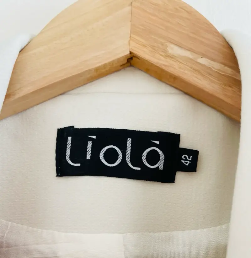 Blazer beige elegante Liola para mujer talla M-L - 3