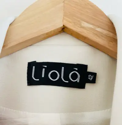 Blazer beige elegante Liola para mujer talla M-L - miniatura 3