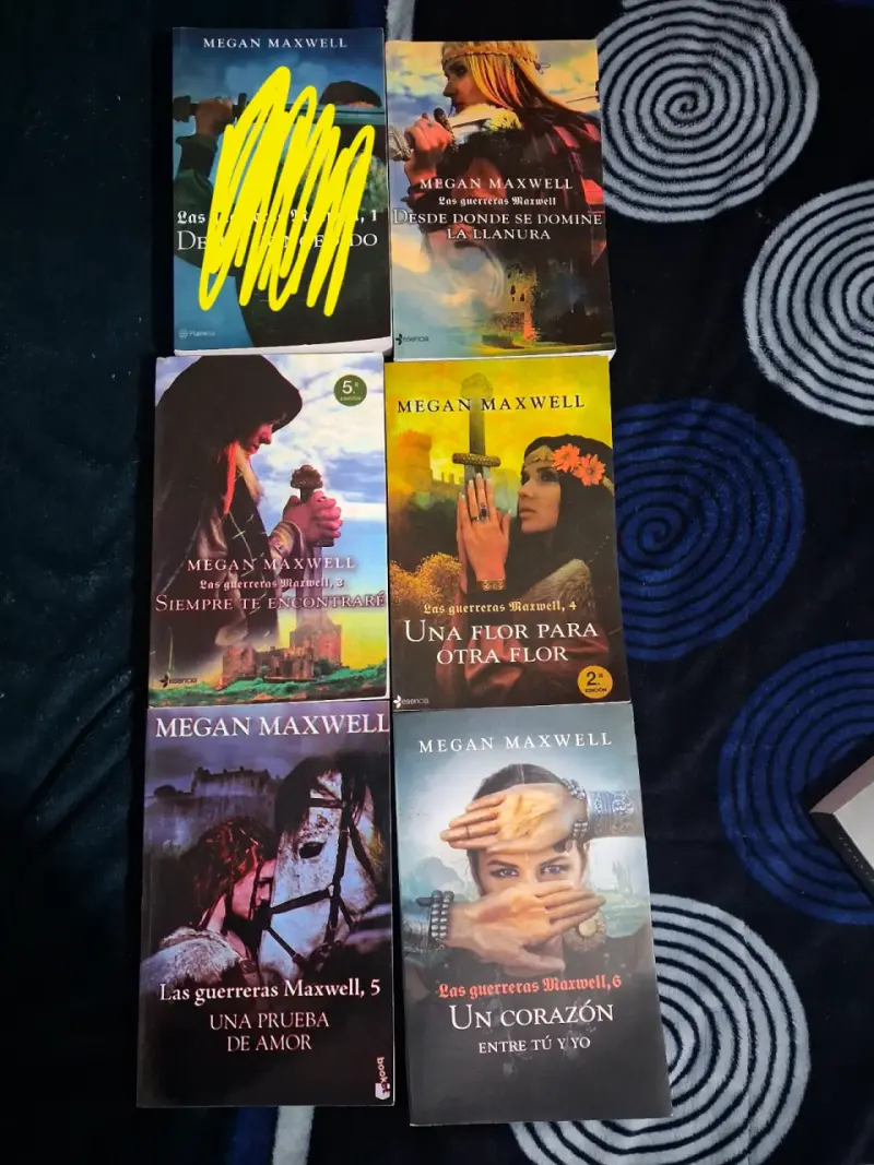 Colección de libros Megan Maxwell - Varios títulos - 5
