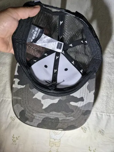 Gorra camuflaje Diadora con malla transpirable - miniatura 3