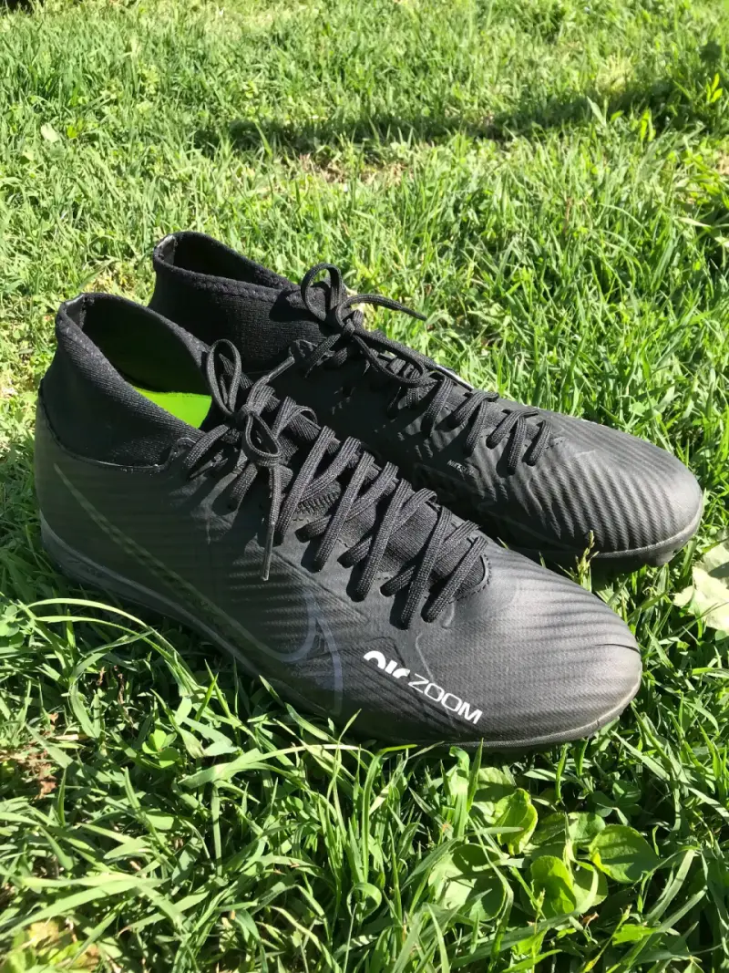 Zapatillas de fútbol Nike Air Zoom negras - 1