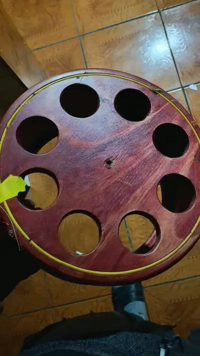 Carrete de madera para hilo de volantín - miniatura 2