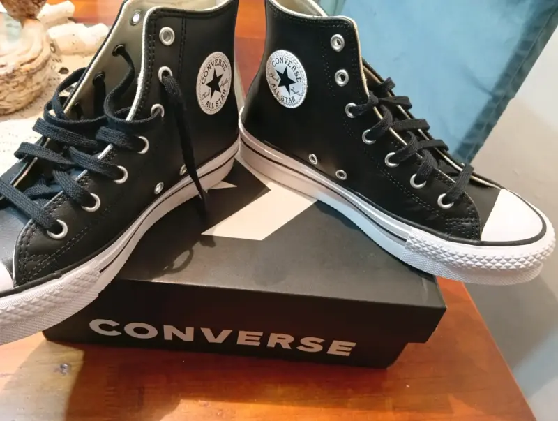 Zapatillas Converse All Star Negras Talla 37 - 1