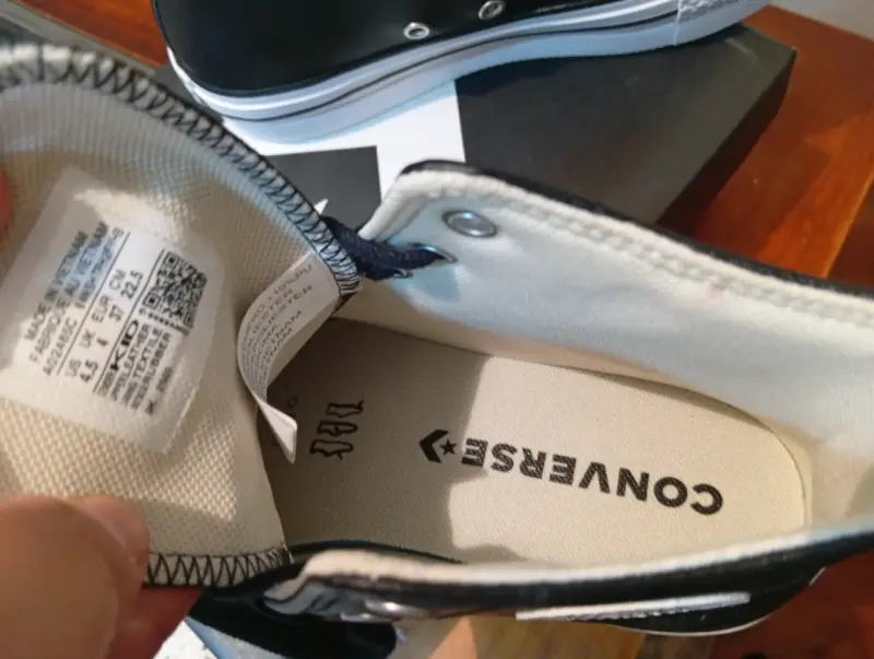 Zapatillas Converse All Star Negras Talla 37 - 3