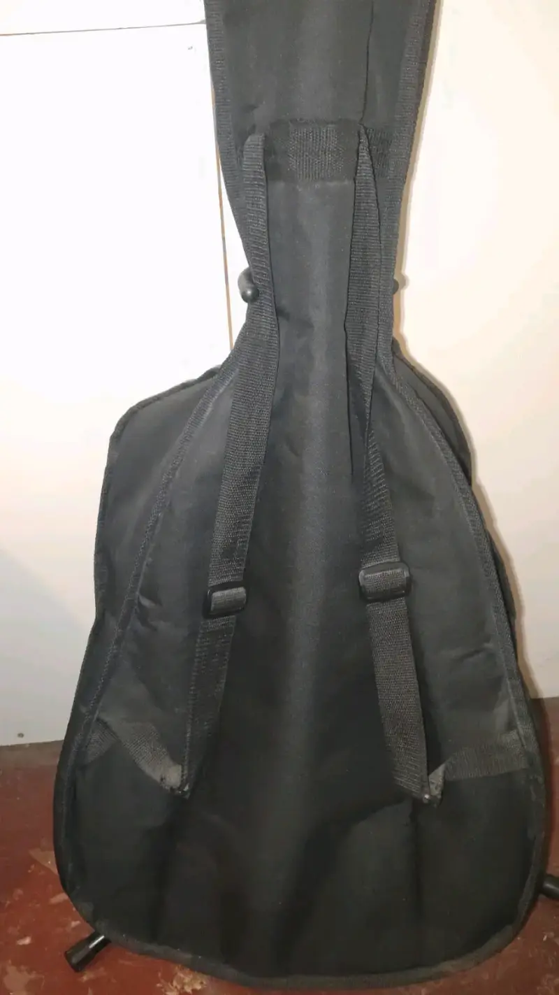 Guitarra electroacústica Freeman con accesorios - 6