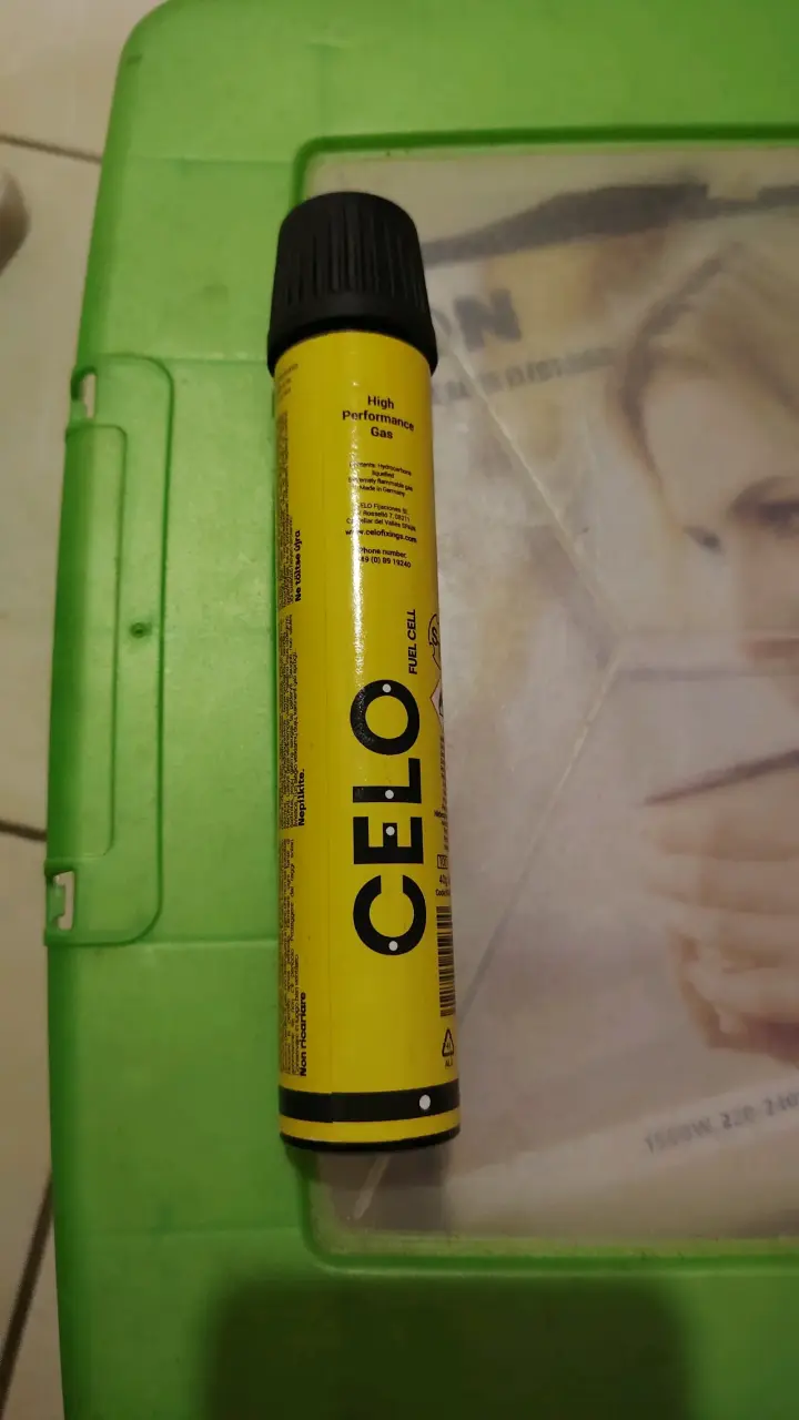 Cartucho de gas de alto rendimiento CELO