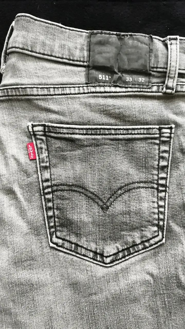 Jeans Levi's 511 Slim Fit Gris - 3