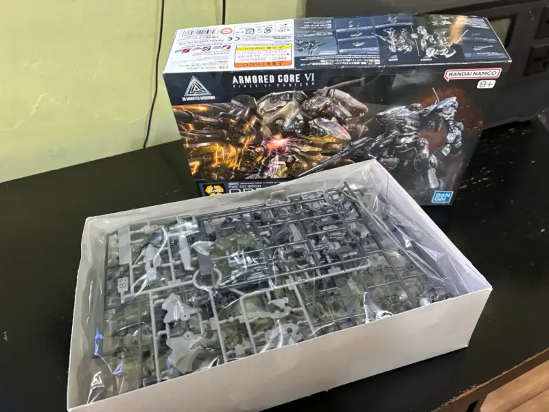 Model kit armored core orbiter - 1