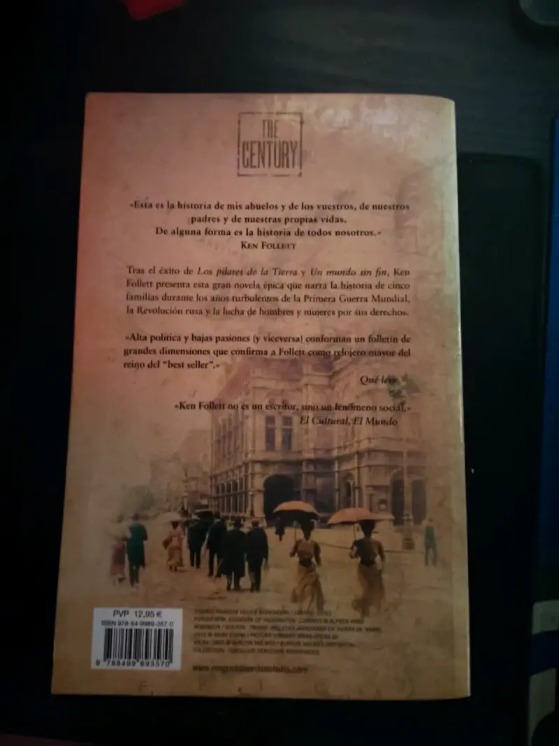 Libro 'La Caída de los Gigantes' de Ken Follett - 2
