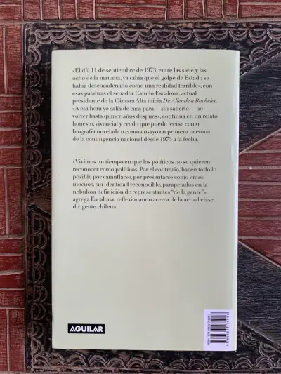 Libro 'De Allende a Bachelet' de Camilo Escalona - miniatura 2