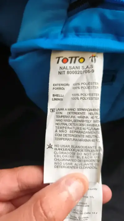 Bandolera negra Totto con compartimentos - miniatura 6