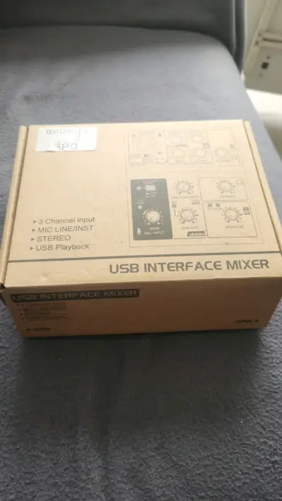 Interfaz de Audio USB 0db T-102USB 3 Canales - miniatura 3