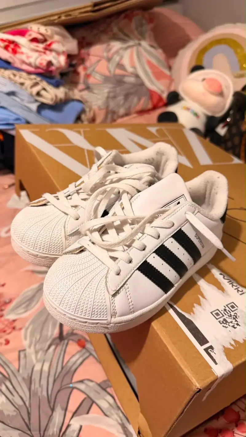 Zapatillas deportivas blancas para niños Adidas - 2