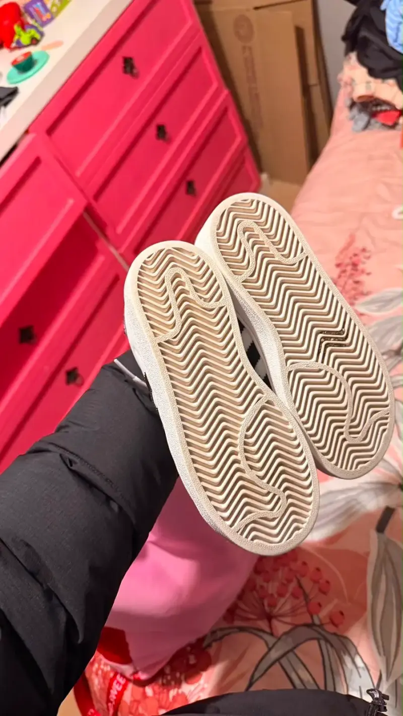 Zapatillas deportivas blancas para niños Adidas - 3