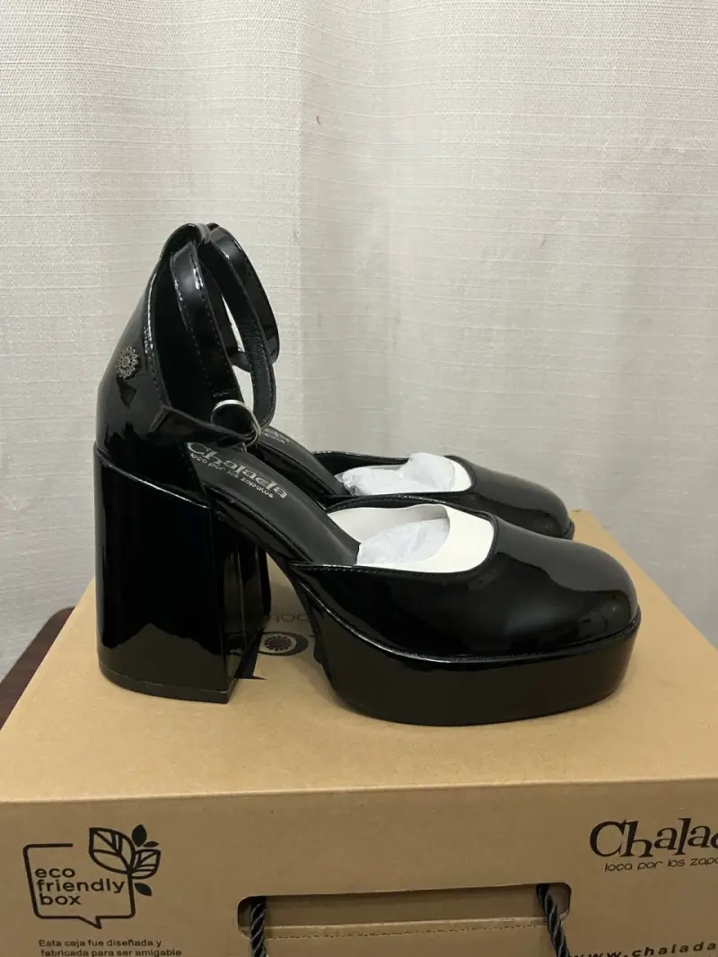 Zapatos de Tacón Alto Negros Chalada - 2