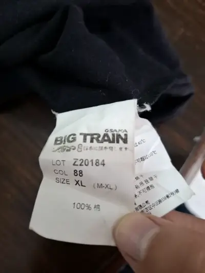 Polera negra con diseño oriental Big Train - miniatura 6