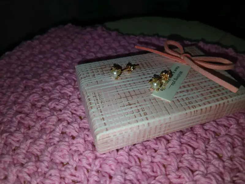 Aros de oro con perlas cultivadas - 2