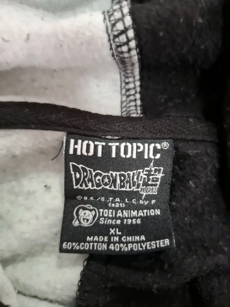 Polerón Dragon Ball Z Ultra Instinct Bicolor - 3