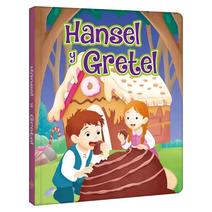 Libro infantil Hansel y Gretel con ilustraciones