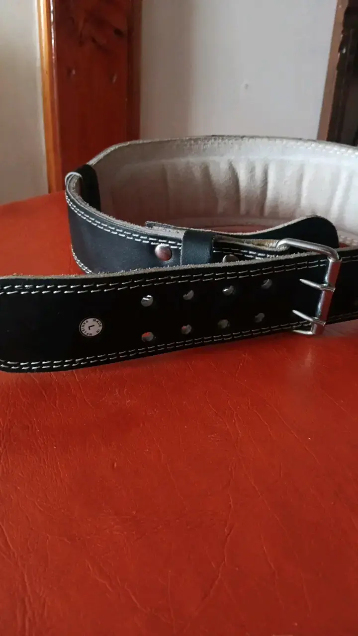 Cinturón de levantamiento de pesas DRB negro - 2
