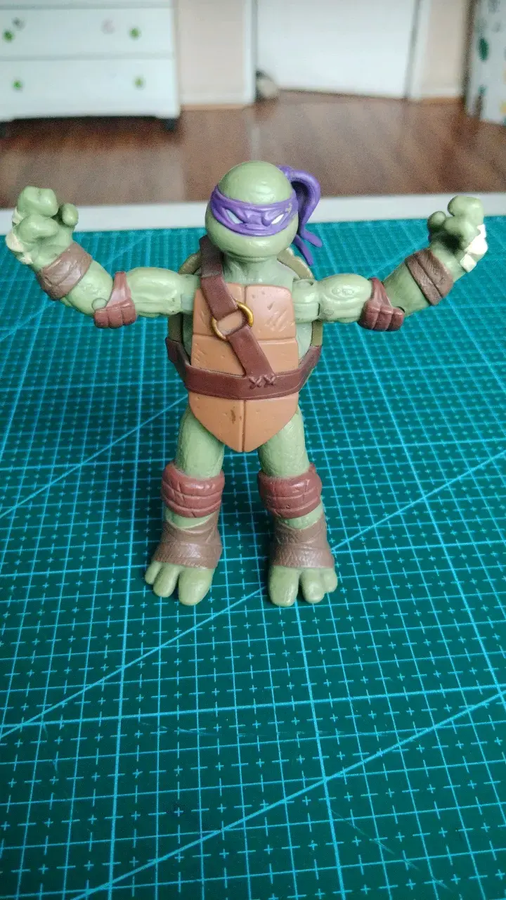 Figura de acción Tortuga Ninja Donatello - 3