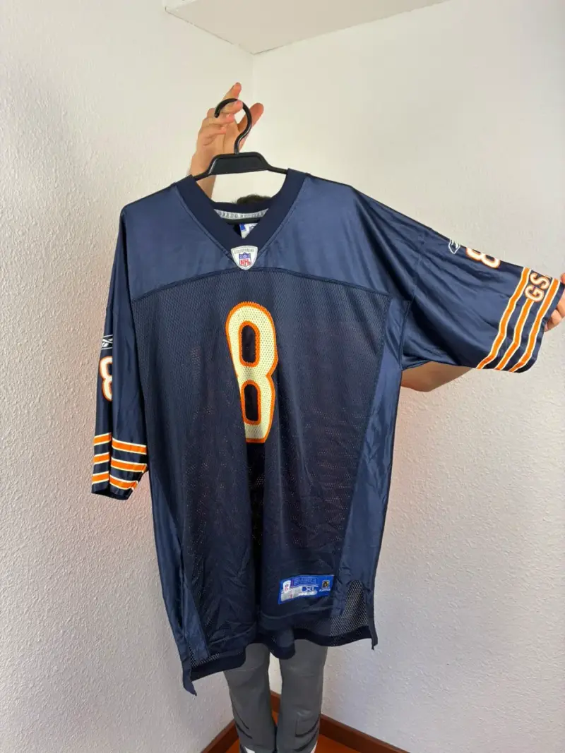 Camiseta NFL Chicago Bears azul número 8 - 1