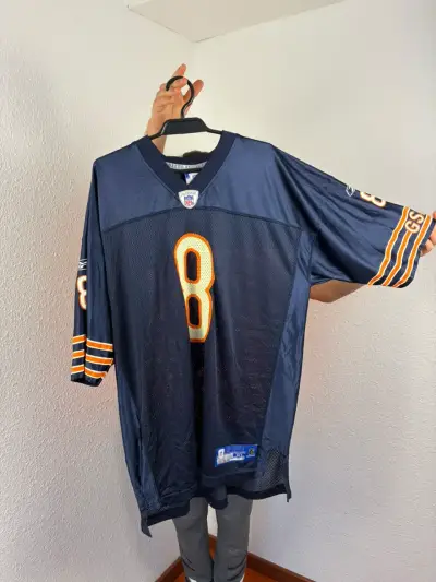 Camiseta NFL Chicago Bears azul número 8 - miniatura 1