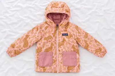 Chaqueta reversible infantil Patagonia 3T - miniatura 1