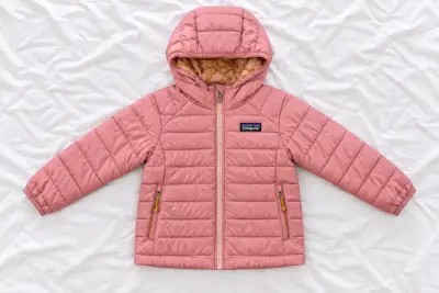 Chaqueta reversible infantil Patagonia 3T - miniatura 2
