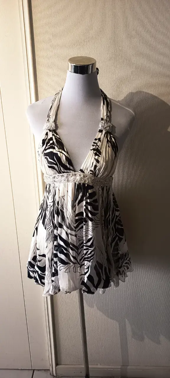 Blusa corto estampado animal print