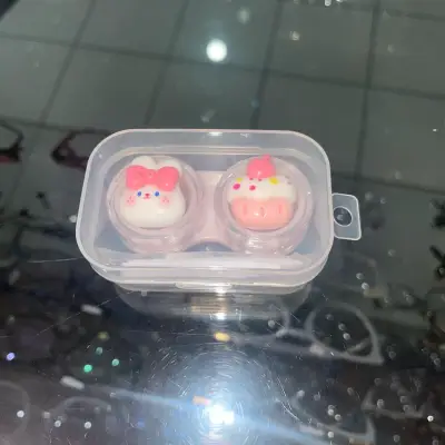 Estuche de lentes de contacto con diseño de animales - miniatura 3