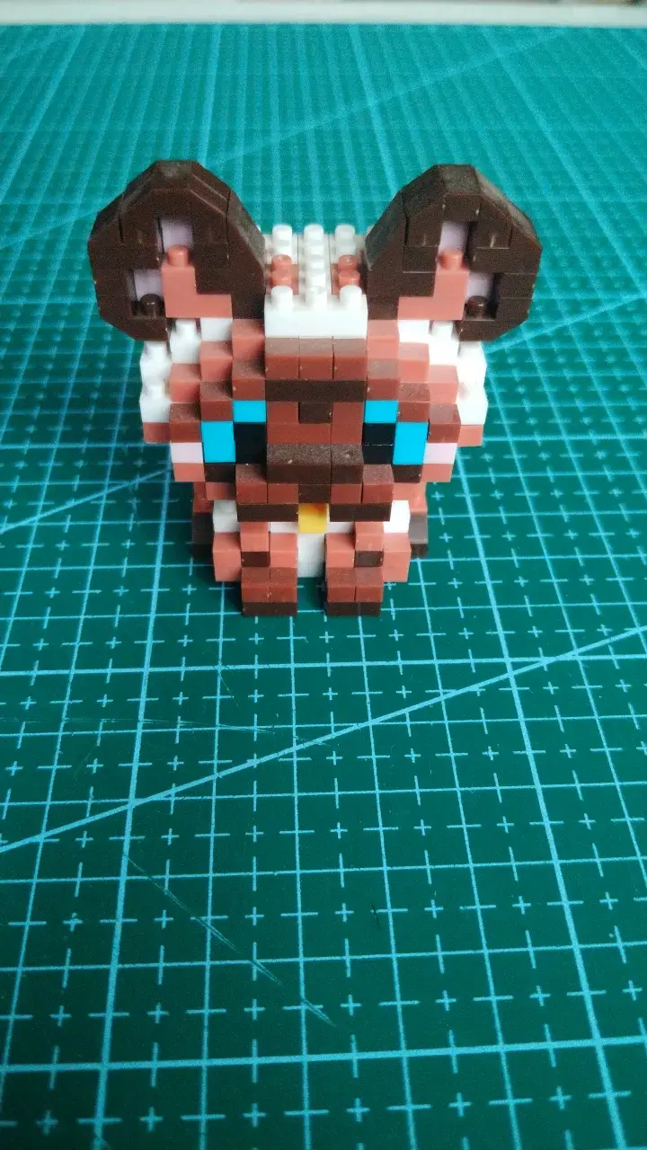 Figura de bloques de construcción de animal - 2