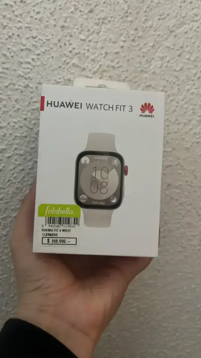 Huawei Watch Fit 3 Blanco con Llamadas - miniatura 1