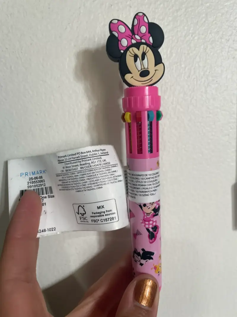 Lápiz multicolor Minnie Mouse Disney - 3