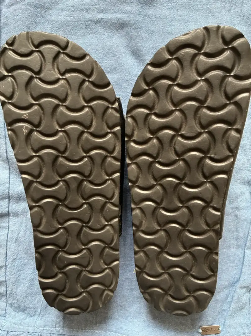 Sandalias negras de cuero Sybilla talla 35 - 3