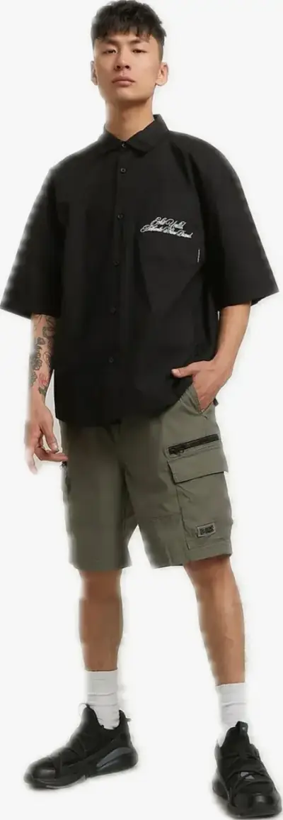 Camisa negra de manga corta Ecko - miniatura 3