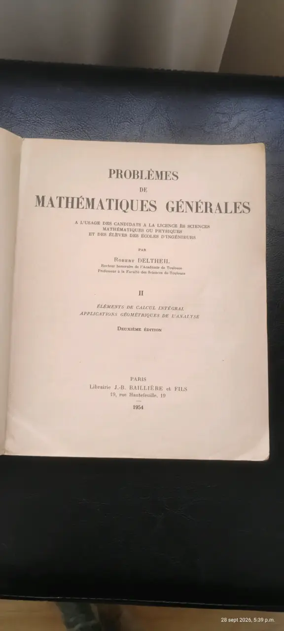 Libro Problemas de Matemáticas Generales II - 2