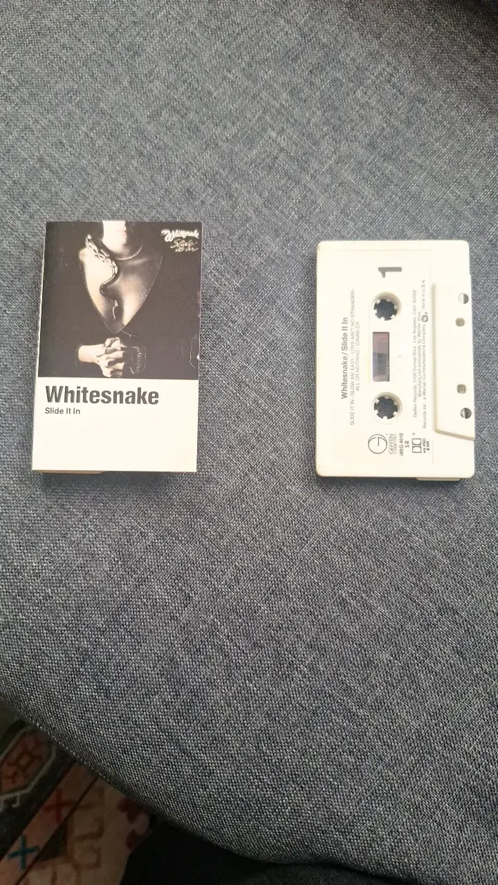 Cassette de música Whitesnake Slide It In