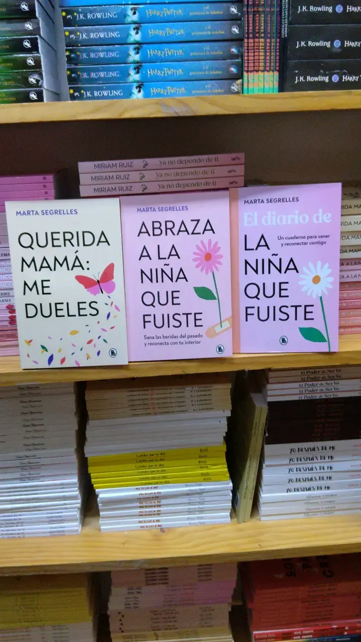 Set de libros de autoayuda de Marta Segrelles