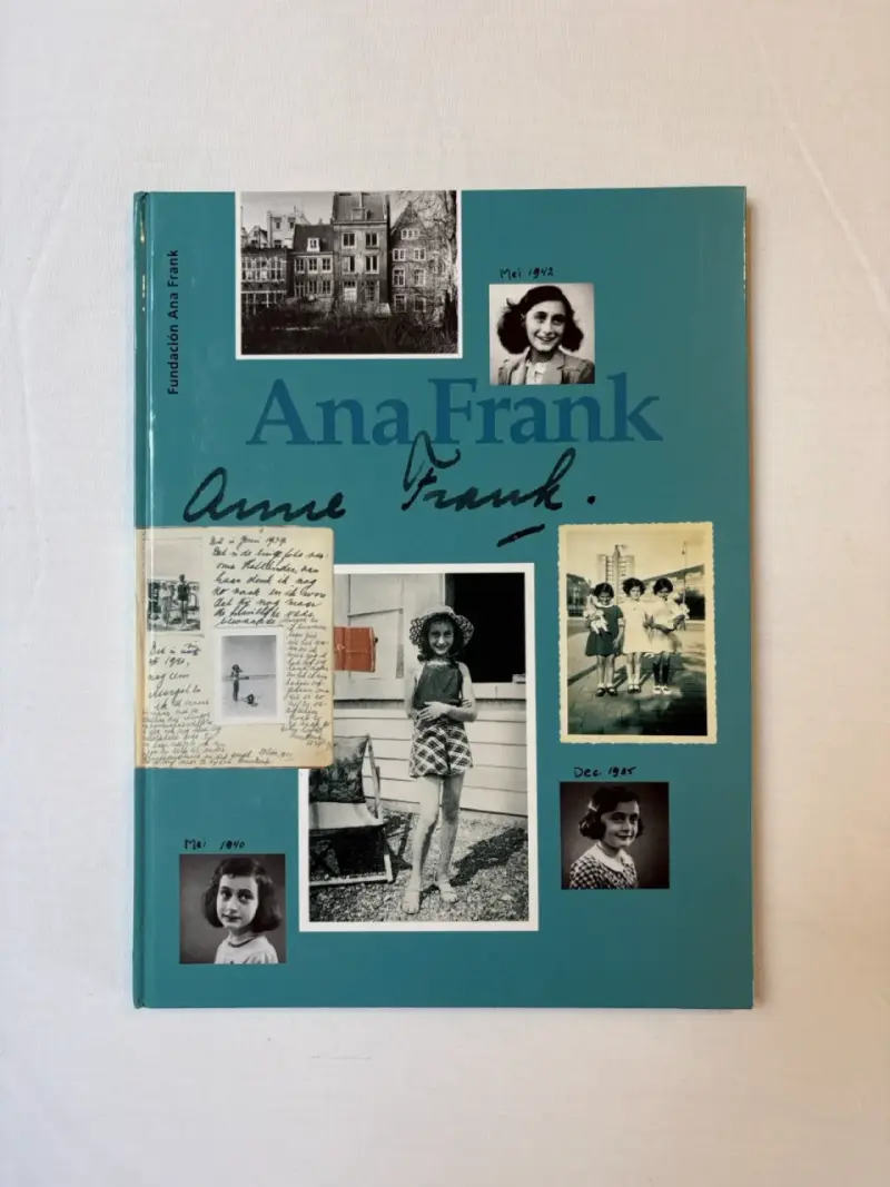 Libro Ana Frank con Fotografías Históricas
