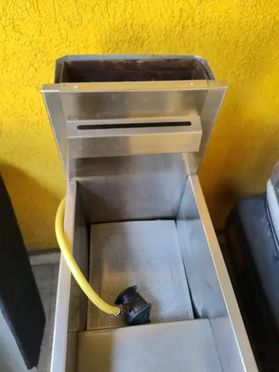 Freidora industrial de acero inoxidable - miniatura 1