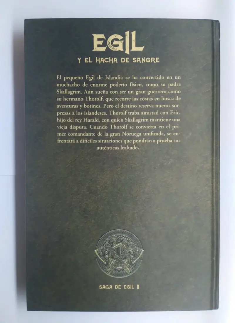 Libro Egil y el Hacha de Sangre II - 2