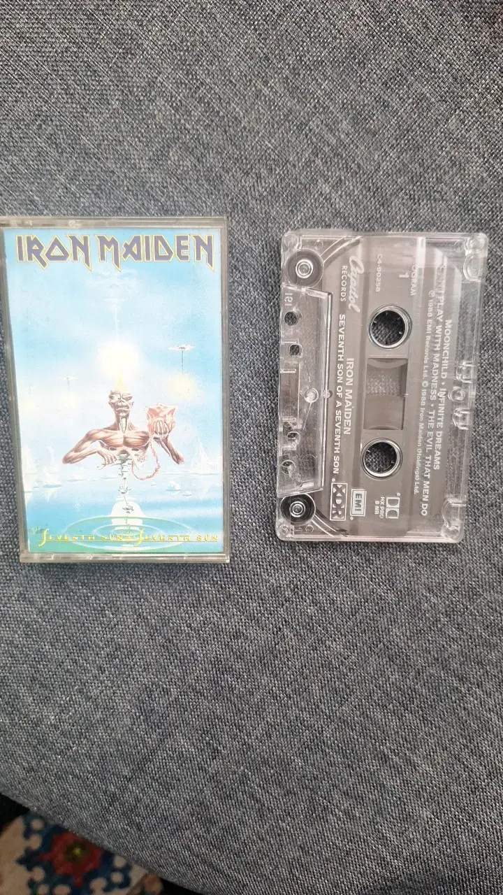 Cassette Iron Maiden Seventh Son of a Seventh Son