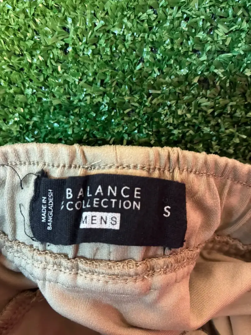 Pantalones deportivos beige para hombre - 2